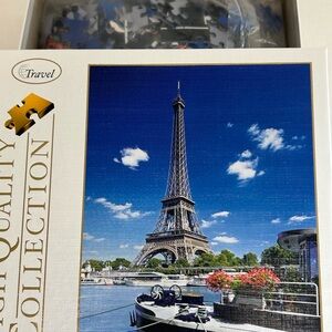 Puzzle - Eiffel Tower with Blue Sky - 500 pcs